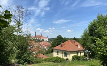 Albrechtsburg und Dom vom Plossen aus gesehen