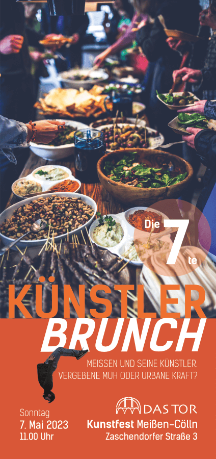 7. KünstlerBrunch in Meißen am 7. Mai, 11.00 Uhr