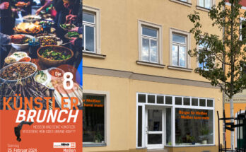 KünstlerBrunch in den Räumen der Bürgerinitiative in Meißen