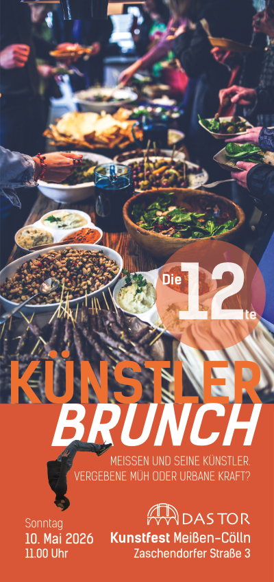 12. KünstlerBrunch am 10. Mai zum Kunstfest in Meißen